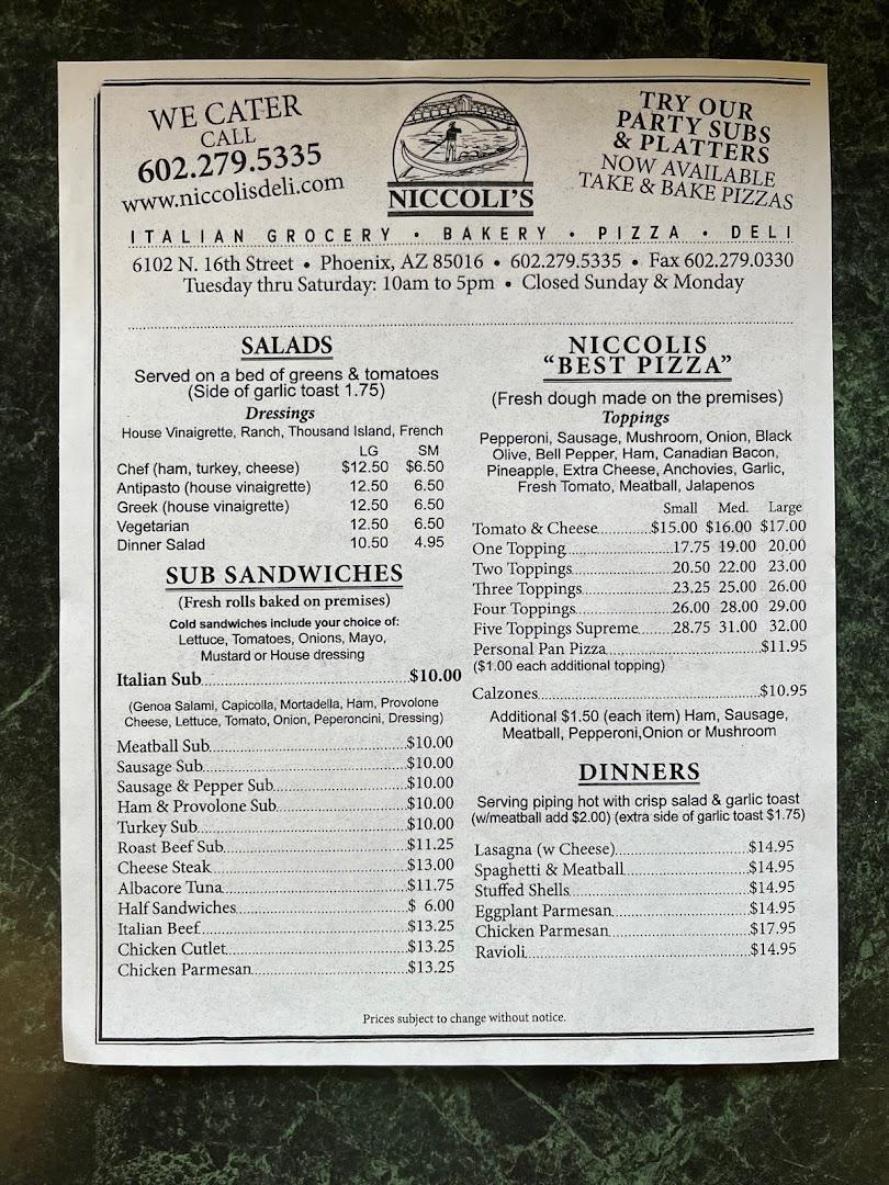 Niccoli's Italian Grocery-Deli